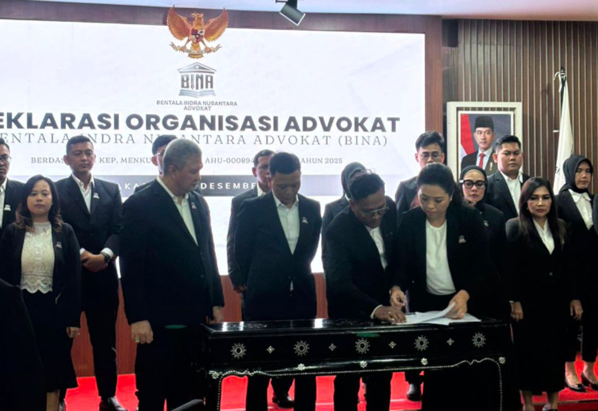 Organisasi Advokat BINA Resmi Dideklarasikan, Dorong Penguatan Akses Bantuan Hukum